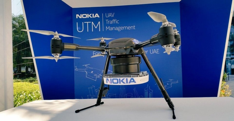 nokia uav traffic management system