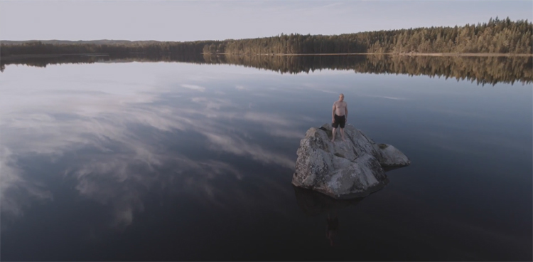 Vrede, rust en totale stilte bij iceman challenge in Zweden