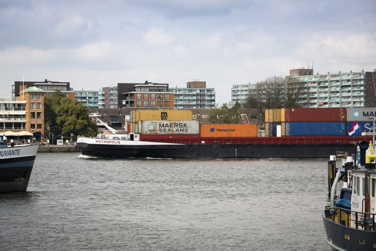 Port of Dordrecht by drone