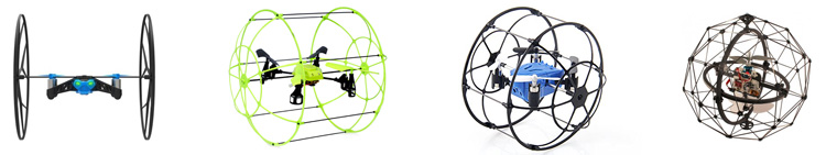 Droneball Go drone is niet te crashen