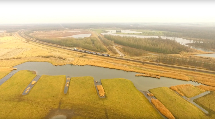 Luchtopnames Oostvaardersplassen gemaakt met DJI Phantom 3 Advanced