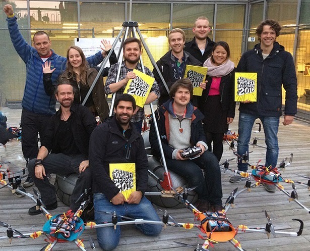 drone-multicopter-studenten-universiteit-oslo-guinness-world-record-wereldrecord-payload-zwaar-61-kilo-januari-2016